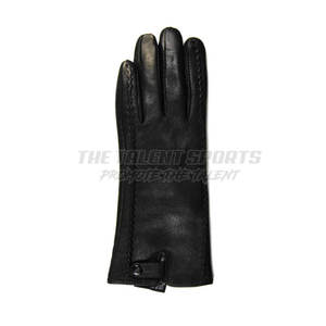 Gants en cuir unisexes pour hommes, matériau de qualité supérieure, finition lisse, pour l'hiver, les fêtes, les voyages, élégants, doublure en coton chaud, respirants - Product Image 5