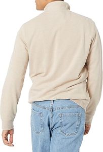 Oversized Heavyweight Zip Up Hoodie Hombres 100 Algodón Grueso Fleece Streetwear Plain Zipper Sudadera - Product Image 2