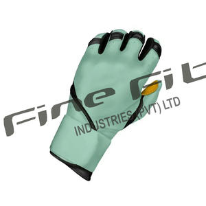 Gants de frappeur légers en cuir d'agneau pour enfants Gants d'entraînement sportif confortables pour jeunes personnalisables - Product Image 4