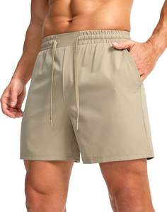 Nouveaux shorts de sport décontractés de couleur unie à taille haute Active Bottoms pour la course en plein air - Product Image 3