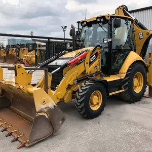 Güçlü durum kullanılmış Cat 432F 416E 420D 420F kazıcı yükleyici Caterpillar 432F 430F 420F kazıcı traktör