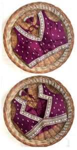 Blusa moderna con cuello en V, decoración de lentejuelas, retales bordados, cosidos, diseño tejido a la moda, trabajo de hilo Jari para bodas - Product Image 6