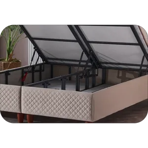 Estructura de cama Kapitoneli modelo básico elegante y cómodo - Product Image 3