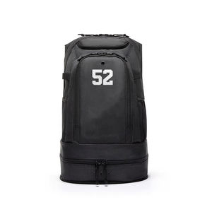 Sac de sport pour hommes avec intérieur spacieux, léger et bretelles réglables pour le basketball quotidien, sacs de basketball OEM - Product Image 5