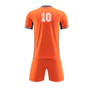 Maillot de football personnalisé pour homme, uniforme de football, séchage rapide, respirant, manches courtes, col en V, haute qualité, toutes saisons - Product Image 2