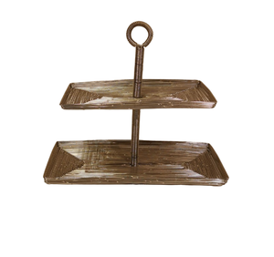 Soporte de Metal para Tartas de Estilo Árabe Personalizado, Servidor para Servir Pasteles para Fiestas, Base de Alambre, Uso Superior de Mesa, Bolsa OPP, Herramientas para Tartas - Product Image 6