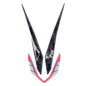 สติกเกอร์บังโคลนรถ3D สูงสำหรับ Yamaha Tenere 700 World Rally motorcycle Fender decal เข้ากันได้กับรุ่น - Product Image 1