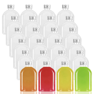 Botella plana PET reutilizable de 350ml y 500ml con hombro redondeado para contenedores de alimentos y bebidas del fabricante de Vietnam - Product Image 1