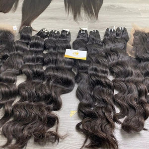 Prix de gros Extensions de cheveux Remy de qualité supérieure 100% vendeur de cheveux bruts vietnamien faisceaux de vague naturelle tissage de cheveux - Product Image 1