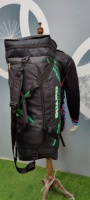 Bolsa Deportiva de Fútbol Americano Negra de Alta Calidad con Logotipo Personalizado, 600D, con Cierre de Cremallera y Función de Secado Rápido para Equipo Deportivo - J S Sports