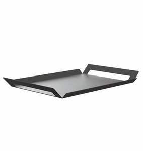 Diseño elegante para servir comida, desayuno, acero inoxidable con múltiples acabados, venta al por mayor, bandeja para servir comida - Product Image 3