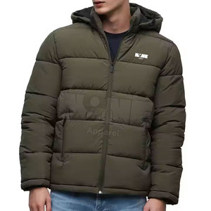 เสื้อแจ็คเก็ตบับเบิ้ลกันลมสำหรับผู้ชาย คุณภาพสูง ออกแบบตามสั่ง OEM สำหรับฤดูหนาว พร้อมบริการ OEM ระดับพรีเมียม - Product Image 1
