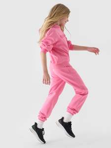 ชุดวอร์มแบบสวมหัวของเด็กผู้หญิงชุดวอร์มแบบสวมหัวมีฮู้ดชุดวอร์มแบบสวมหัวแบบลำลองระบายอากาศคุณภาพระดับพรีเมียม - Product Image 3