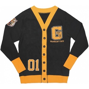 High Quality Plain Cotton <b>Cardigans</b> Fashionable Casual College & Sorority Knitted Sweater Embroidery <b>Button</b> Decoration - Product Image 1