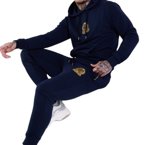 Sudadera con capucha para hombre, ropa deportiva masculina de alta calidad con logotipo personalizado Oem, chaqueta de gimnasio, chándal para correr - Product Image 3
