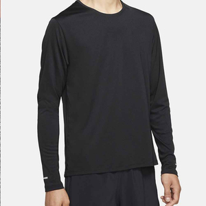 Camisetas de Manga Larga para Hombre, Cuello en V, Corte Regular, Tela Jersey, Transpirables, Antiencogimiento, Secado Rápido, Personalizadas, al por Mayor, Última Tendencia - Product Image 5
