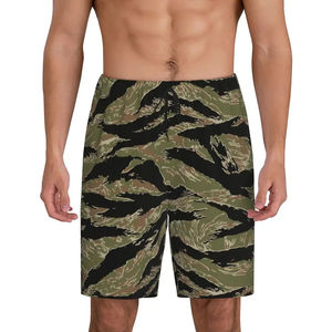<b>Men's</b> Casual Summer Elastic <b>Camo</b> <b>Shorts</b> with Multi-Pockets Digital Printed Hunting & Fishing Outdoor Cargo <b>Shorts</b> - Product Image 1
