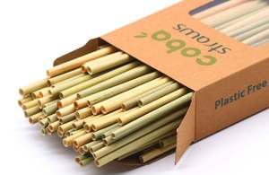 หลอดแบบใช้แล้วทิ้งหลอดหญ้าแห้งเป็นมิตรกับสิ่งแวดล้อมผลิตจากหญ้า lepironia ในเวียดนาม - Product Image 6