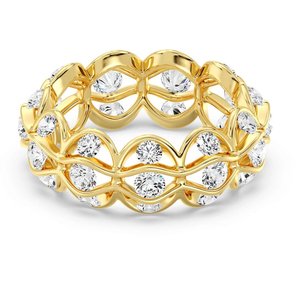 Anillo de Boda Ondulado Eternity con Diamante Cultivado en Laboratorio - Product Image 1