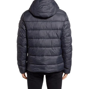 Chaqueta acolchada con capucha y cremallera cálida de invierno para hombre de la mejor calidad, gruesa, OEM, con servicio, soporte de patrón de estilo callejero al por mayor - Product Image 5