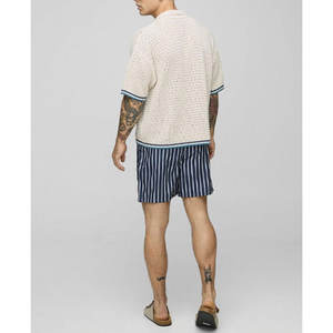 Pantalones cortos de entrenamiento físico de algodón de verano para hombre de alta calidad 2025, pantalones cortos de malla, servicios OEM, pantalones cortos de gimnasio para hombre - Product Image 2