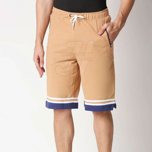 Shorts décontractés pour hommes en coton/polyester de haute qualité, respirants, séchage rapide, légers, coupe ample, taille mi-haute – Grande Vente - Product Image 2