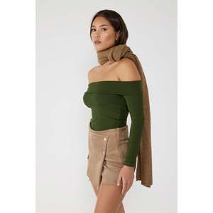 Combinaison décontractée à épaules dénudées, motif imprimé doux, en tissu de coton, de soie et de polyester, taille XS pour l'été - Product Image 4