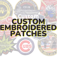 Écusson brodé 3D personnalisé avec logo, badge thermocollant, étiquette tissée haute densité, appliqué pour vêtements, veste, chapeau