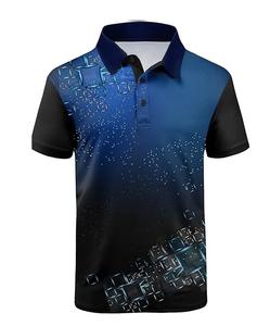 Camiseta de Lona Sólida para Hombre con Logotipo Personalizado, Sublimación, 95% Poliéster, 5% Elastano, para Trabajo, Golf, Servicio OEM - Product Image 1