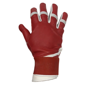 Venta caliente Guantes de bateo de béisbol de puño largo personalizados Guantes de bateo de softbol de béisbol para adultos y jóvenes - Product Image 3