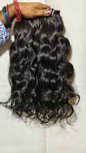 Extensions de cheveux bouclés non traités d'Inde du Sud, double trame, 24 pouces de longueur étirée, cheveux humains naturels Remy, Jerry Hairs - Product Image 6