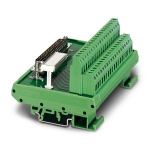 Module d'interface Phoenix Contact FLKM-D 9 SUB/B 2281186, connexion PLC D-SUB 9 broches, relais 24V DC, contrôle d'automatisation, rail DIN - Product Image 1