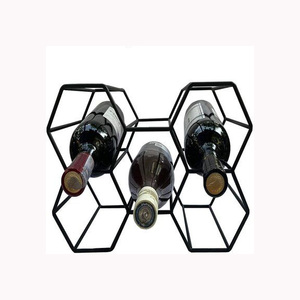 2025 Home Decorative Wine Storage Rack Attractive Design Wive Bottle Stand Holder for <b>Tabletop</b> Decoration - Product Image 5