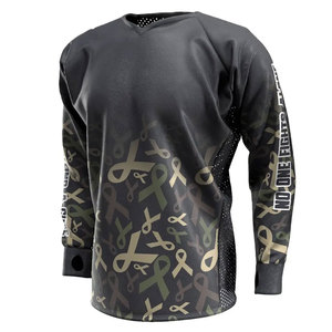 Camisetas de paintball personalizadas al por mayor, camisetas de bolas de pintura de fabricación elegante y elegante - Product Image 5