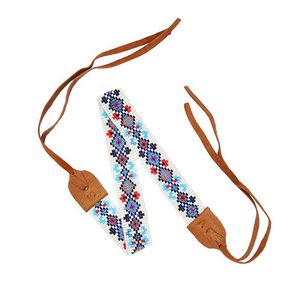 Bande de chapeau brodé perlé de graine de couleur à la mode conception supérieure bande de chapeau perlé à la mode facile à porter bande de chapeau perlé de qualité supérieure - Product Image 2