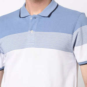 Camiseta Básica para Hombre, 100% Algodón, Diseño Cómodo, Bolsillo, Logotipo Bordado, Antiarrugas, Color Sólido, Talla Personalizada - Product Image 5