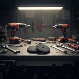 Roues à bande abrasives Hazet 5 pièces de qualité supérieure pour une utilisation polyvalente - Product Image 3