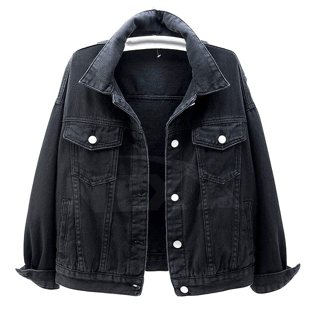 Shop High Quality Womens Black Denim Jean Jackets for 2024