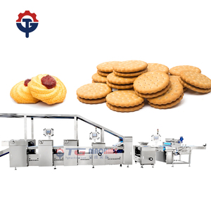 Ligne de production de biscuits haute capacité-200-1500 kg/h, croustillant/dur/biscuits, direct usine - Product Image 1