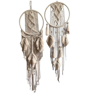 Atrapasueños profesional de precio más bajo de gran oferta para colgar decoración Material de plumas mejor aspecto decoración colgante de pared - Product Image 4