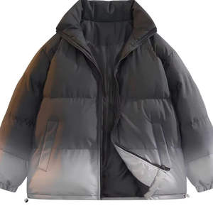 Blouson matelassé pour homme et femme, chaud, imperméable, coupe-vent, logo personnalisé, léger, durable, tendance, pour l'hiver - Product Image 1