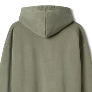 OEM Custom Mens Classic Full Zip <b>Hoodie</b> Breathable 100% Cotton <b>Zippered</b> Jacket All Day Comfort Casual Wear - Product Image 3