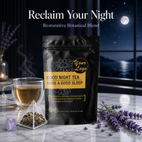Thé chinois personnalisé pour le sommeil des adultes, thé aux herbes avec camomille et lavande, 14 sachets de thé pour dormir