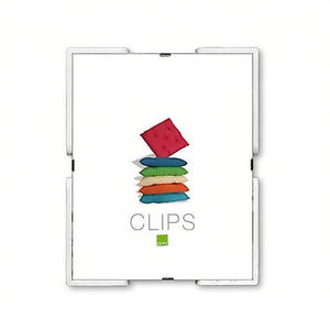 Clips Diarios Gio No. 4 marcos metálicos (21x29,7 cm) para gafas de lectura Bubola y Naibo Day Clips - Product Image 2