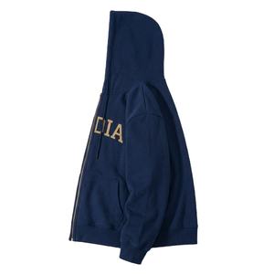 Sudadera con Capucha Unisex de Invierno con Cremallera y Bordado, Transpirable, Ecológica, de Punto, Ajuste Holgado, Venta al por Mayor Personalizada - Product Image 3