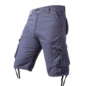Shorts cargo décontractés pour hommes Séchage rapide et imperméable multi-poches pour la pêche et la chasse en plein air Pantalons courts pour hommes - Product Image 2