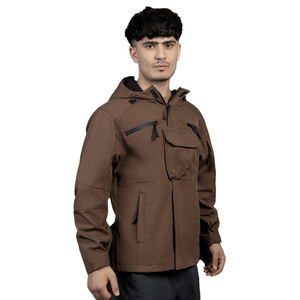 Vente en gros Nouveau Veste de pluie d'hiver pour hommes en nylon 100% Streetwear personnalisé Respirant et confortable pour l'extérieur - Product Image 3