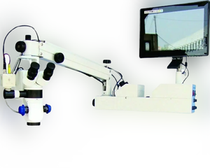 CABEZA INCLINABLE SOPORTE DE SUELO MICROSCOPIO OPERATIVO DENTAL MAGNIFICACIÓN DE 5 PASOS 110-240V - Product Image 3