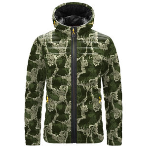 2025 Custom Made Men's Polyester/Nylon Puffer <b>Jacket</b> <b>Smart</b> Casual Design Hood Zipper Closure Breathable Eco-Friendly for Autumn - Product Image 4