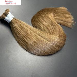 ผมมนุษย์แท้จากเวียดนามผมตรงกระดูกธรรมชาติจำนวนมากพร้อมส่ง alibaba WAVE Afro แบบหลวมลึกสไตล์100G - Product Image 4